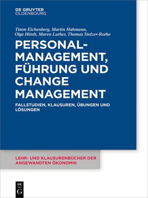 cover image of Personalmanagement, Führung und Change-Management
